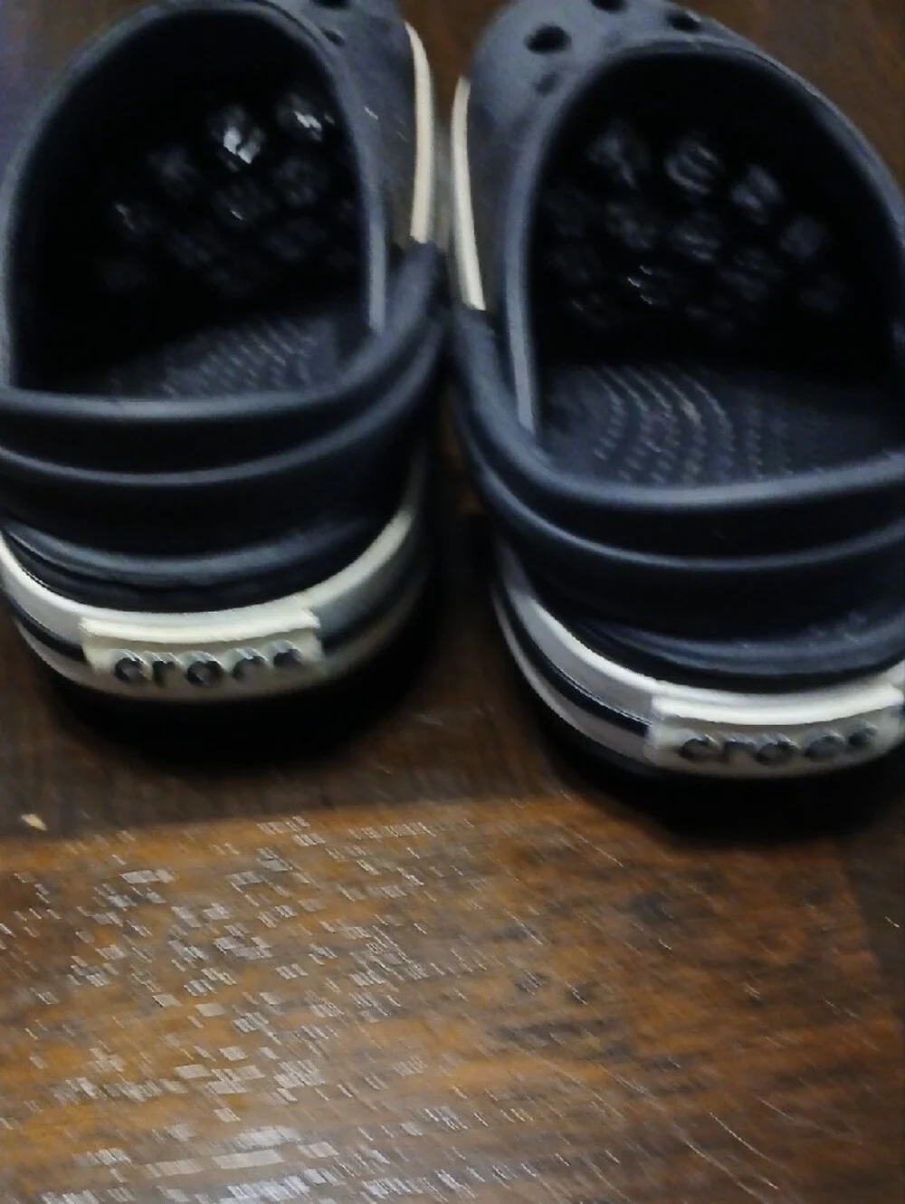 Kids Black Slip-On Crocs